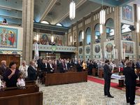 Владика Микола Бичок очолив Різдвяну Літургію у&nbsp;катедральному храмі в&nbsp;Мельбурні