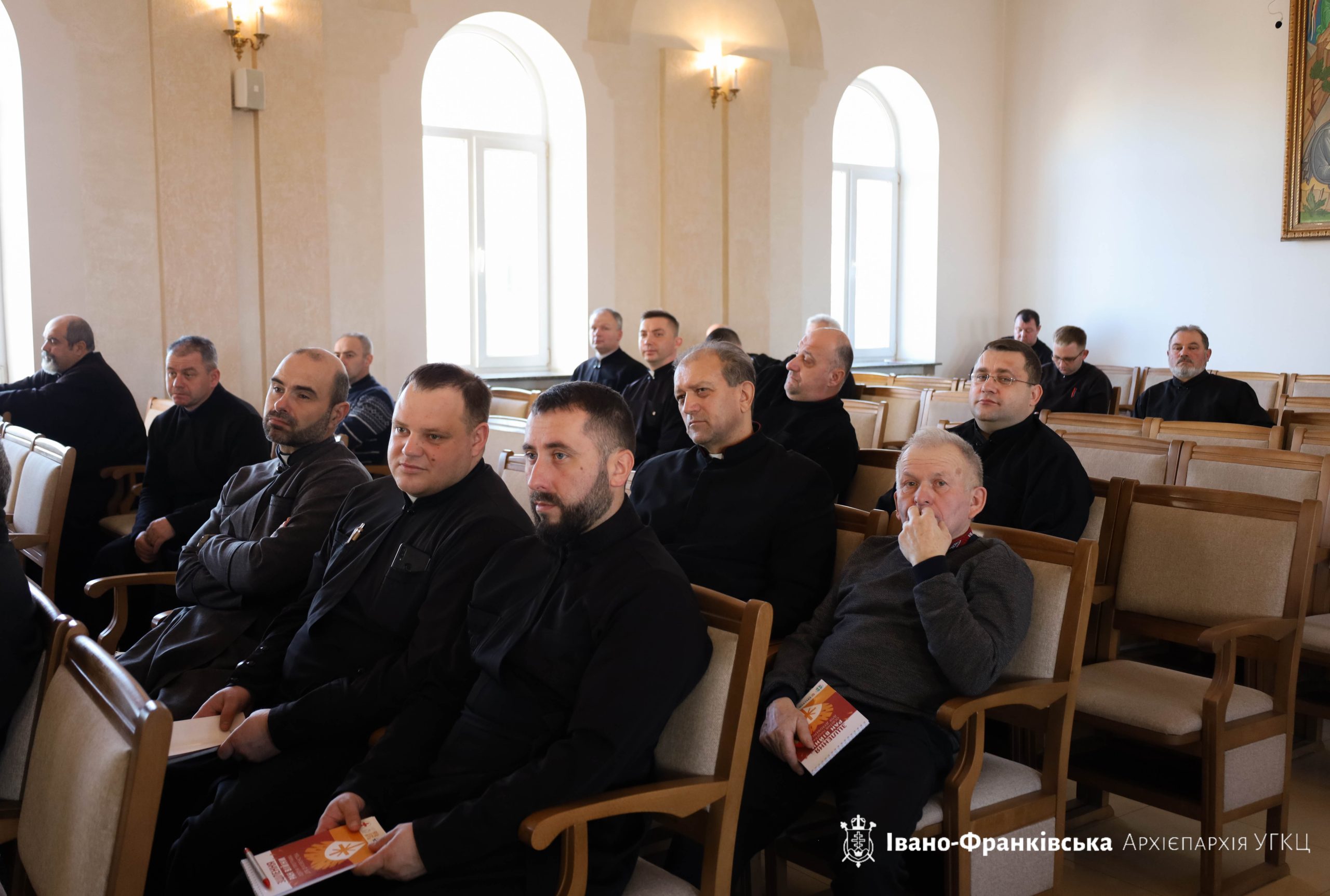 Завершився блок освітньої програми «Зцілення ран війни» для духовенства Івано-Франківської Архієпархії Завершився блок освітньої програми «Зцілення ран війни» для духовенства Івано-Франківської Архієпархії