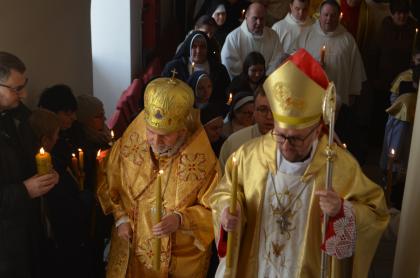 Чернецтво Бучацької єпархії відзначило День богопосвячених осіб разом із римо-католицькими співбратами у с. Язлівець Чернецтво Бучацької єпархії відзначило День богопосвячених осіб разом із римо-католицькими співбратами у с. Язлівець
