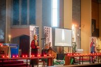 Дублін: Українці помолилися за&nbsp;мир і&nbsp;вшанували загиблих у&nbsp;річницю вторгнення