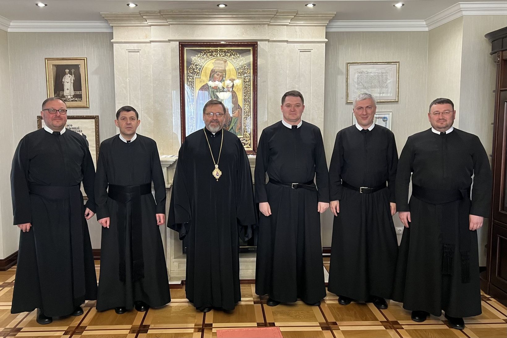 Глава УГКЦ зустрівся з&nbsp;новообраним протоігуменом василіанської Провінції Найсвятішого Спасителя