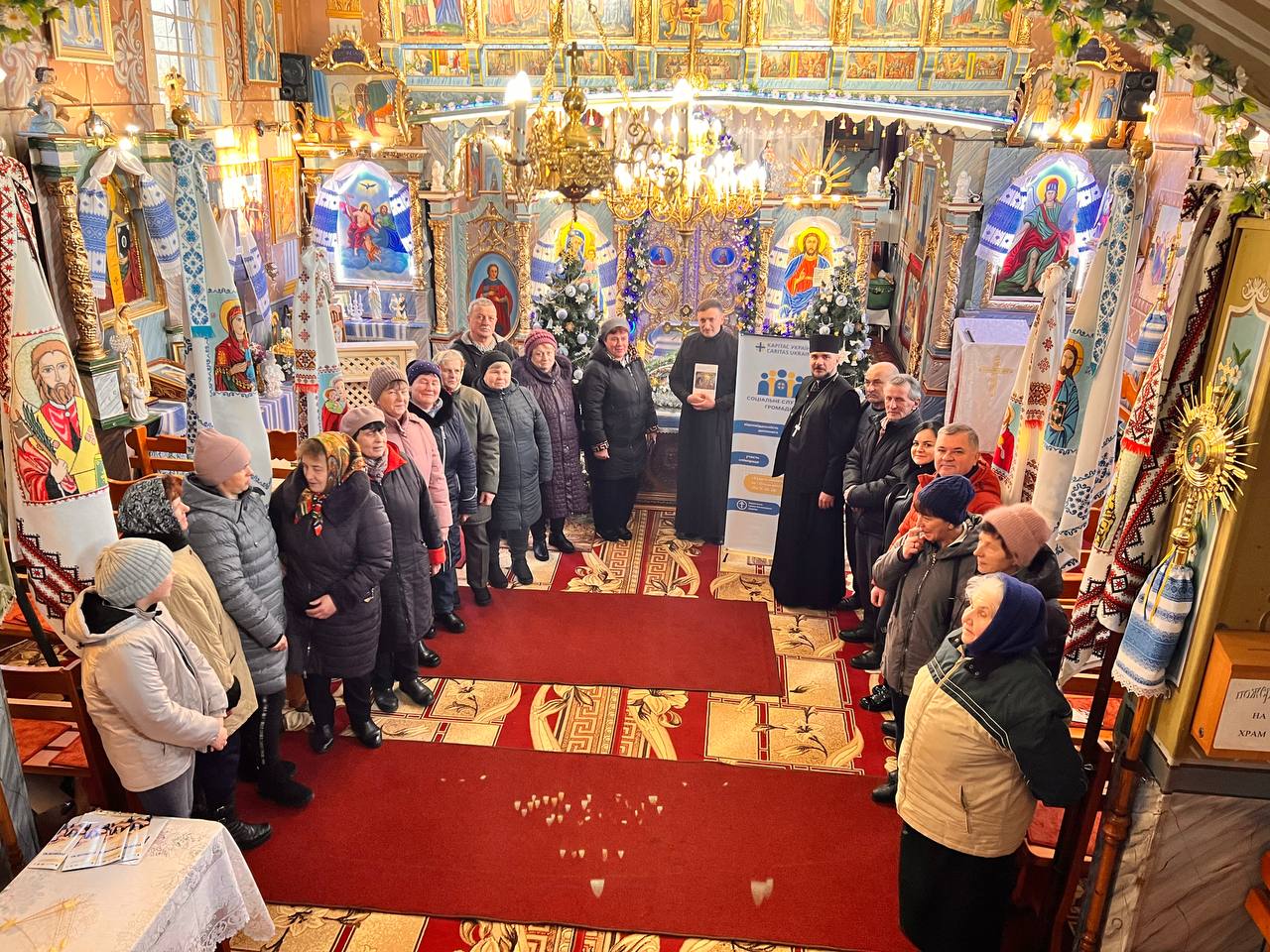 Команда Карітасу завітала на парафію села Колодіївка Команда Карітасу завітала на парафію села Колодіївка