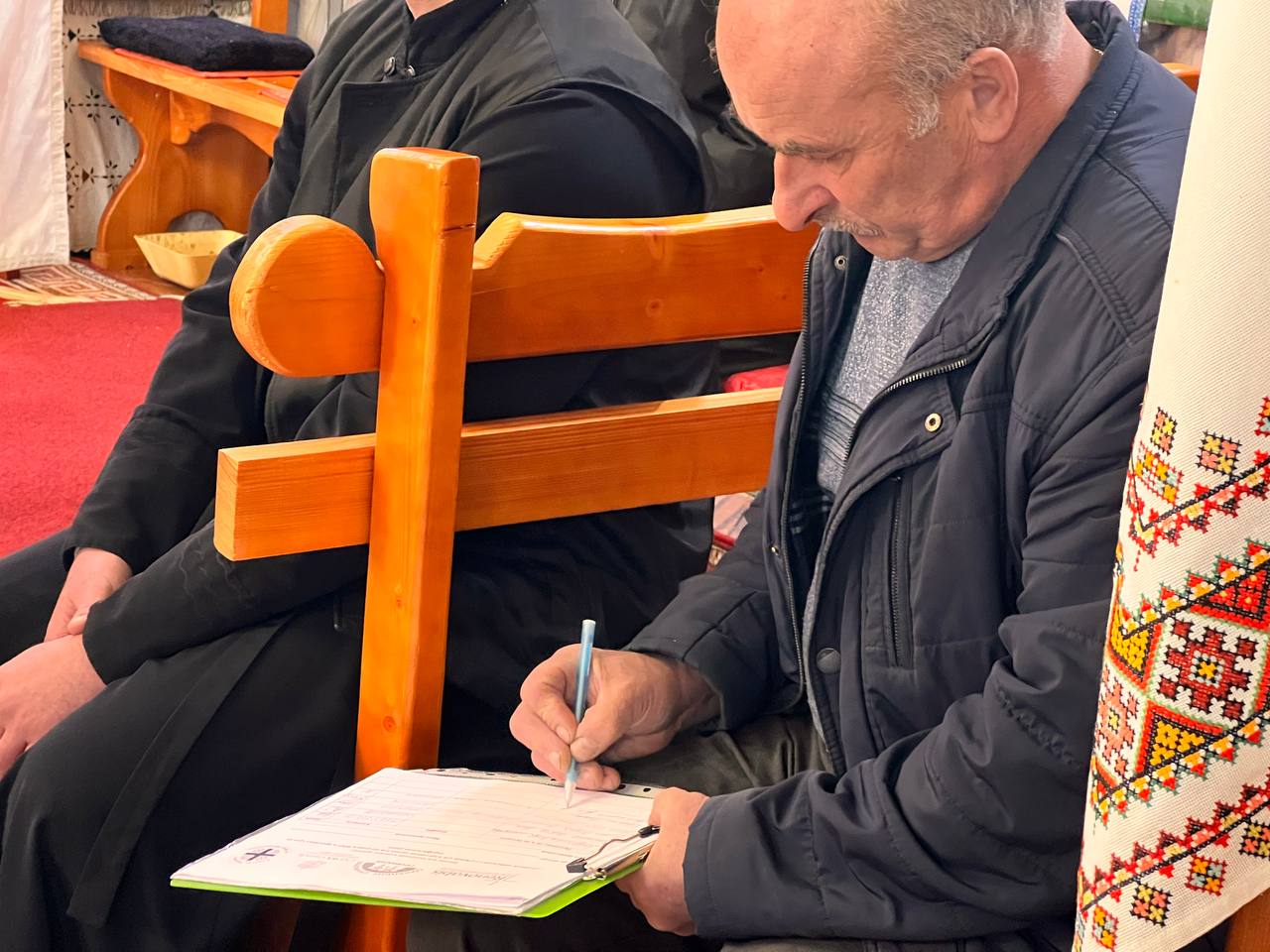 Команда Карітасу завітала на парафію села Колодіївка Команда Карітасу завітала на парафію села Колодіївка