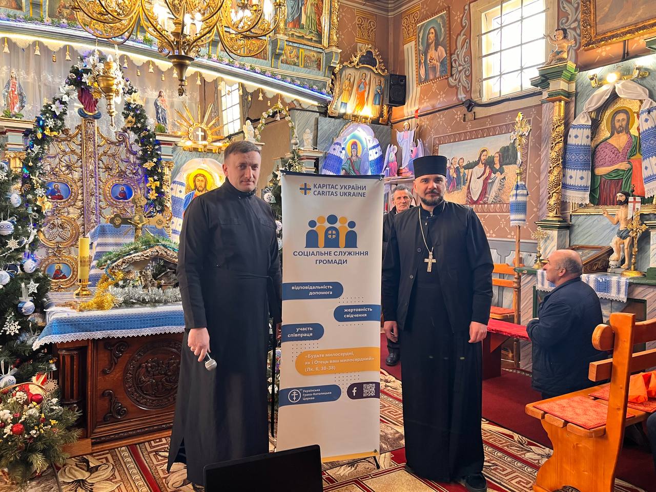 Команда Карітасу завітала на парафію села Колодіївка Команда Карітасу завітала на парафію села Колодіївка