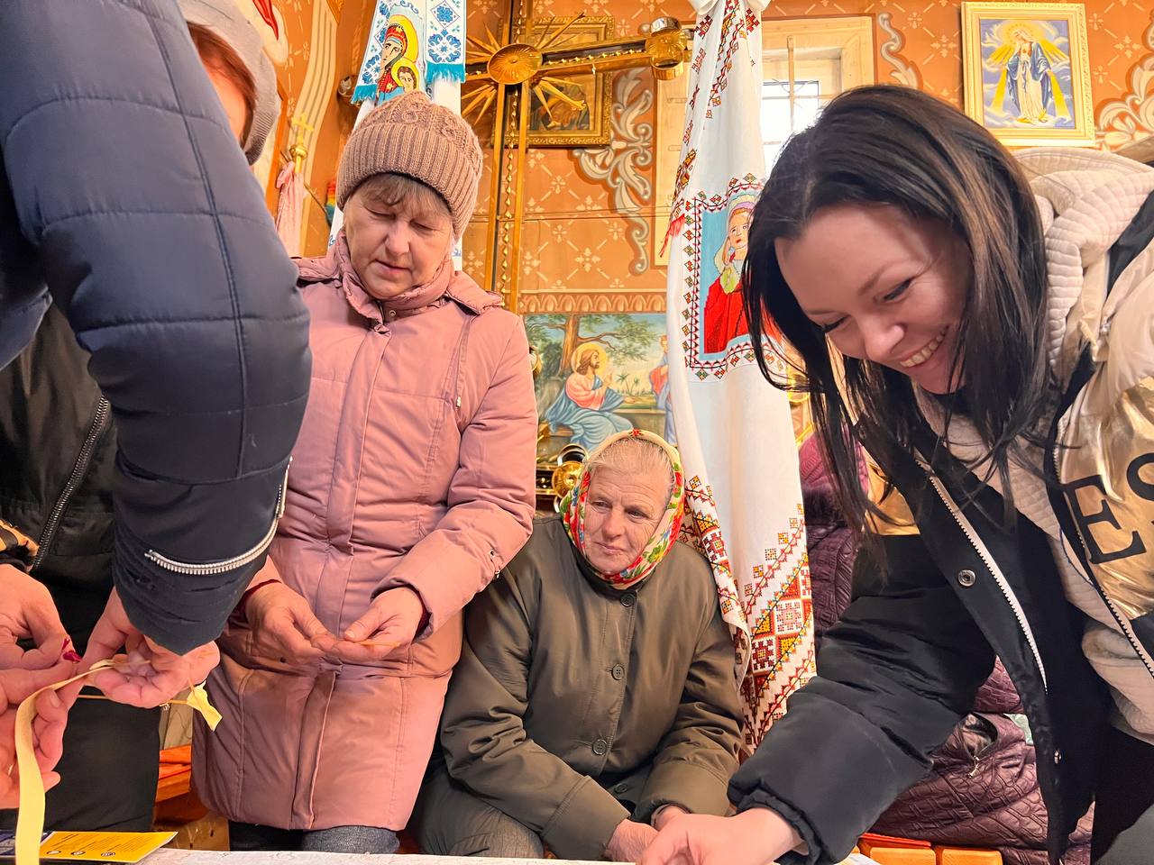 Команда Карітасу завітала на парафію села Колодіївка Команда Карітасу завітала на парафію села Колодіївка