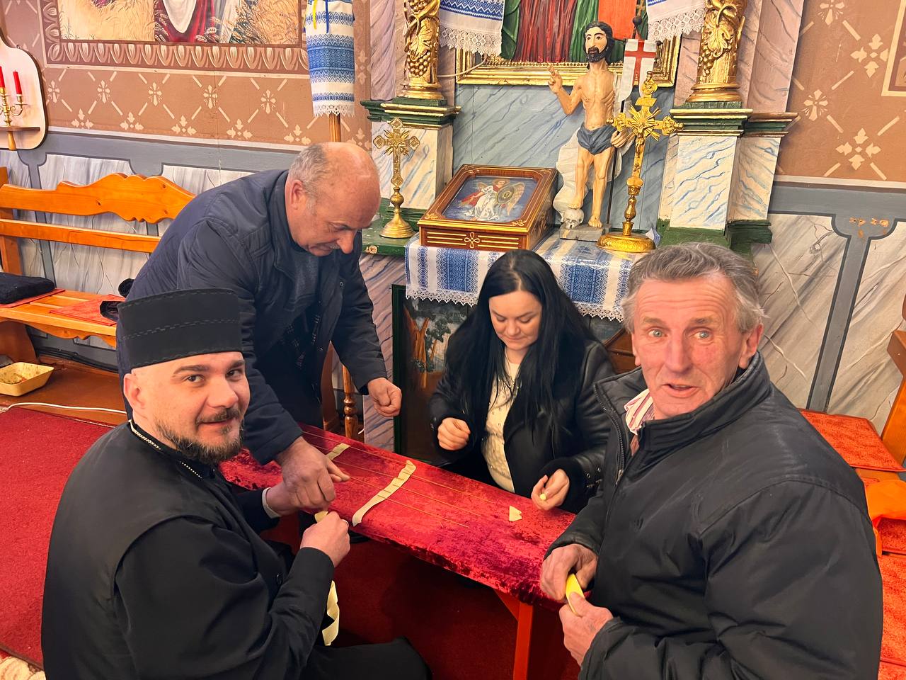 Команда Карітасу завітала на парафію села Колодіївка Команда Карітасу завітала на парафію села Колодіївка