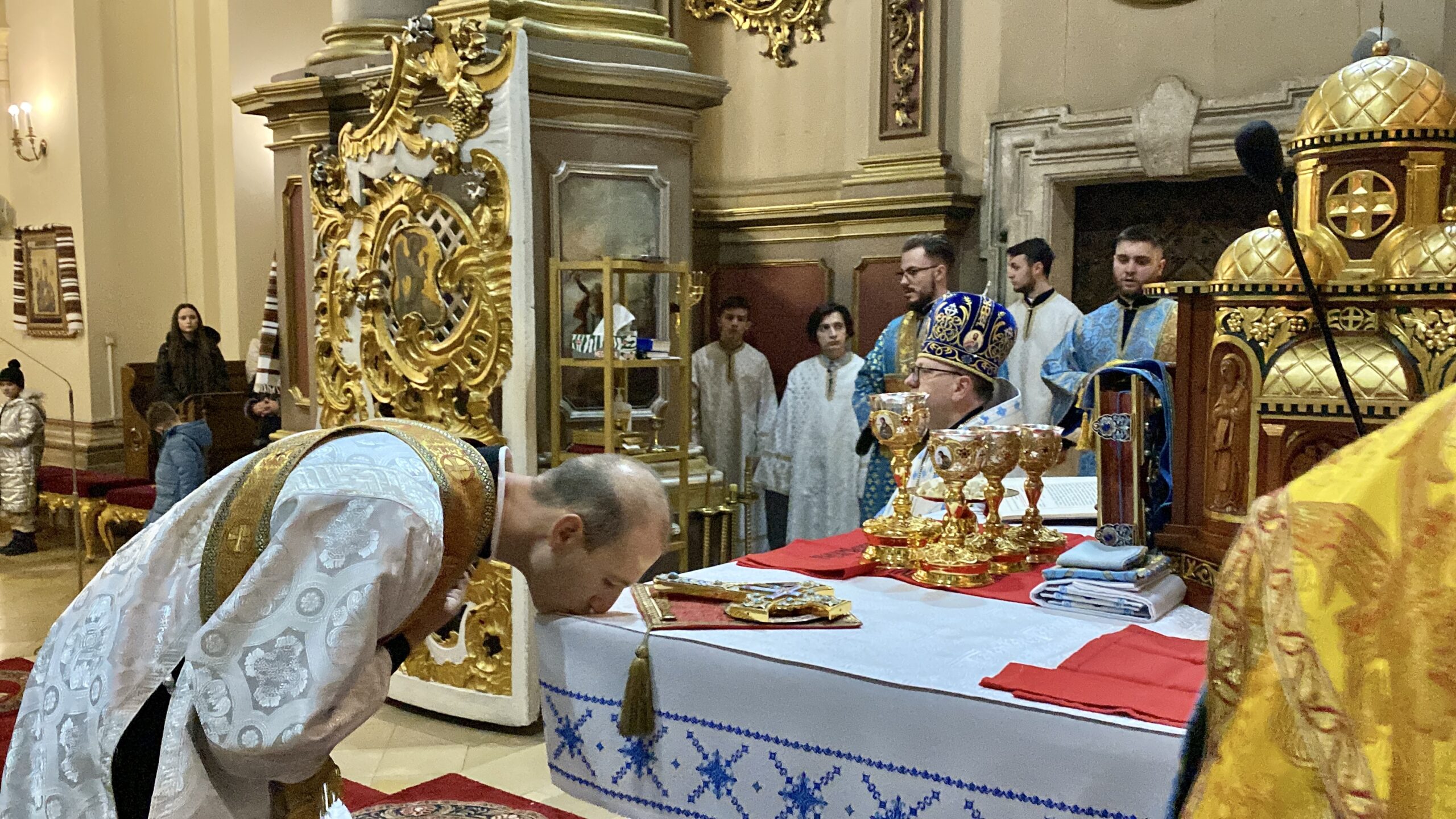 На свято Стрітення владика Володимир звершив дияконське рукоположення Сергія Дьяконова На свято Стрітення владика Володимир звершив дияконське рукоположення Сергія Дьяконова