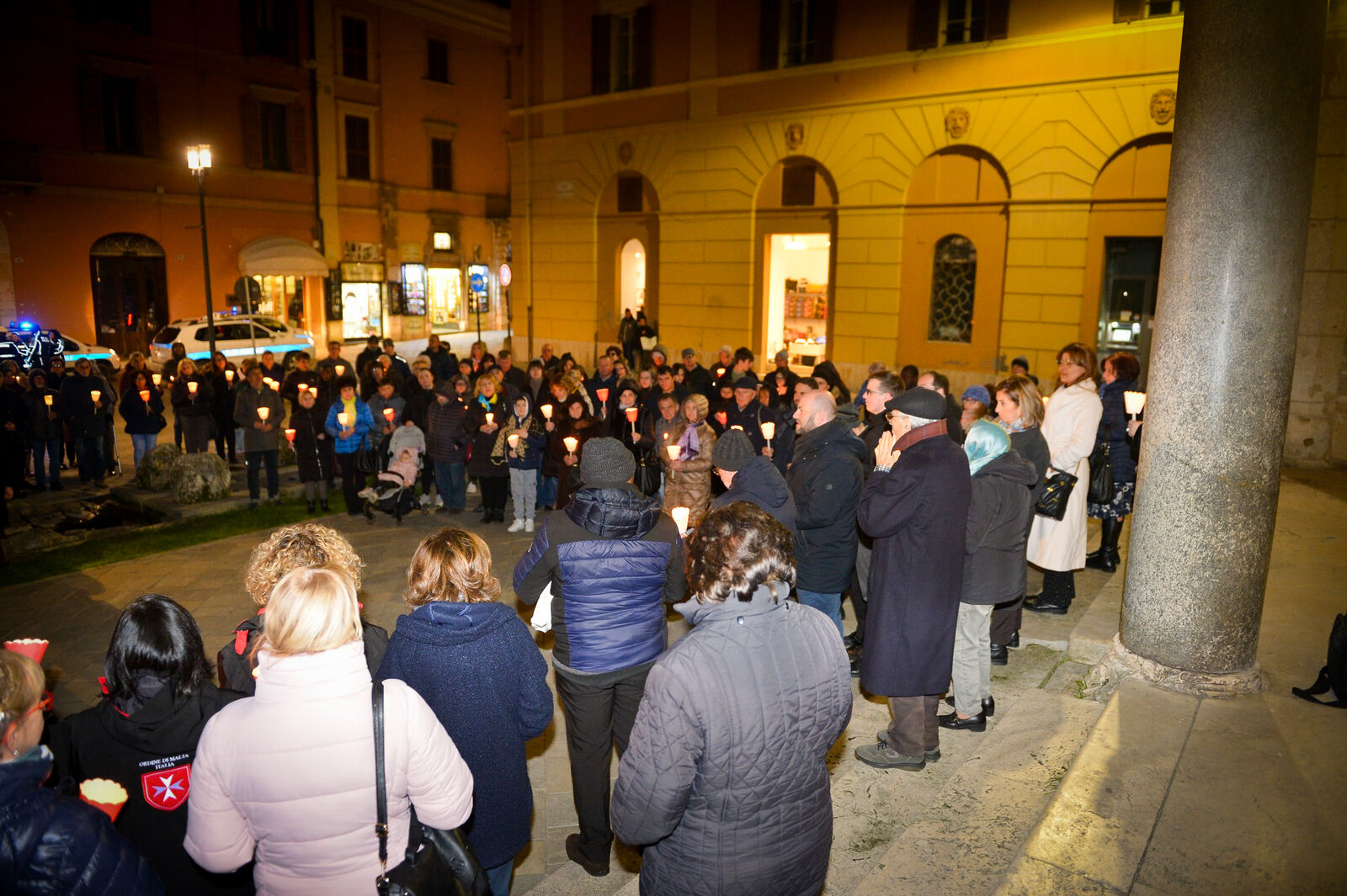 Об&rsquo;єднані в&nbsp;молитві: Українці в&nbsp;Італії вшанували 2-гу річницю війни в&nbsp;Україні