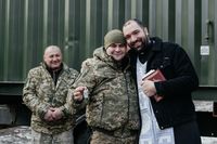 Парафія УГКЦ у&nbsp;Києві вдруге передала мобільний лазне-пральний комплекс для захисників