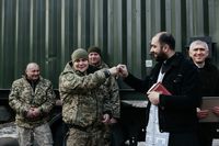 Парафія УГКЦ у&nbsp;Києві вдруге передала мобільний лазне-пральний комплекс для захисників