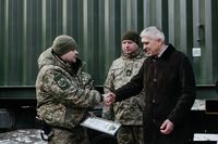Парафія УГКЦ у&nbsp;Києві вдруге передала мобільний лазне-пральний комплекс для захисників
