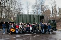 Парафія УГКЦ у&nbsp;Києві вдруге передала мобільний лазне-пральний комплекс для захисників