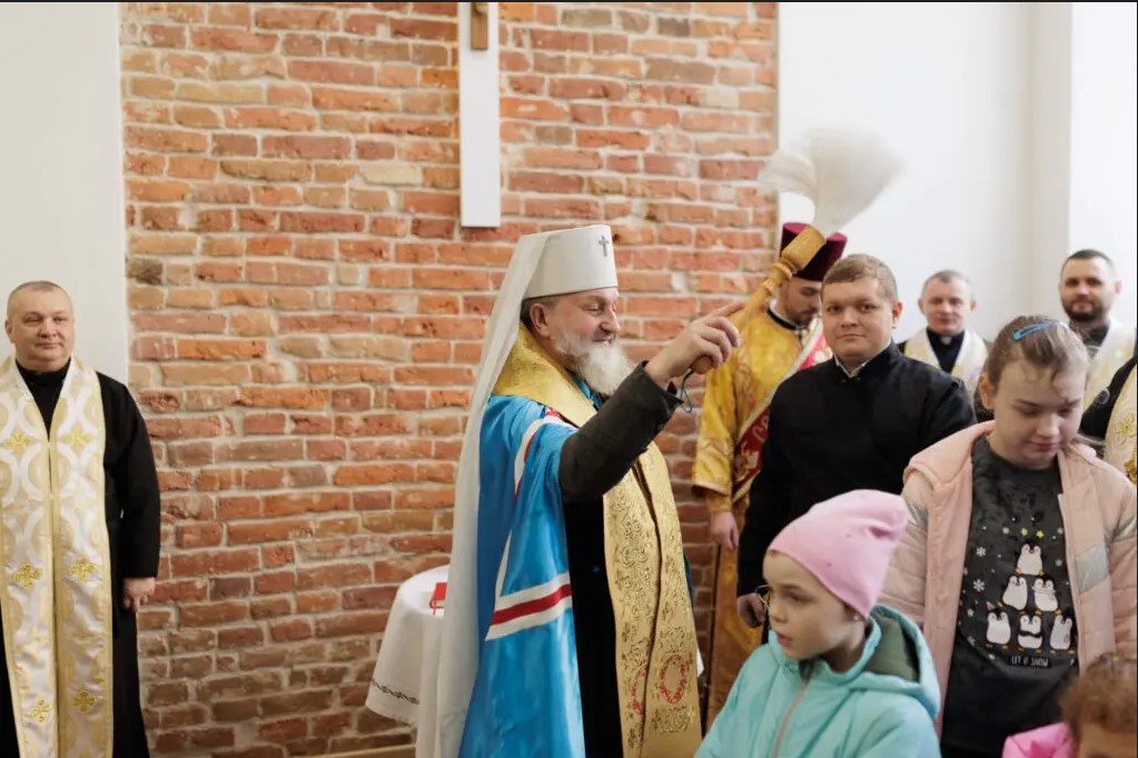 У Гарнізонному храмі відбулося урочисте відкриття та освячення «Простору Сміливих» У Гарнізонному храмі відбулося урочисте відкриття та освячення «Простору Сміливих»