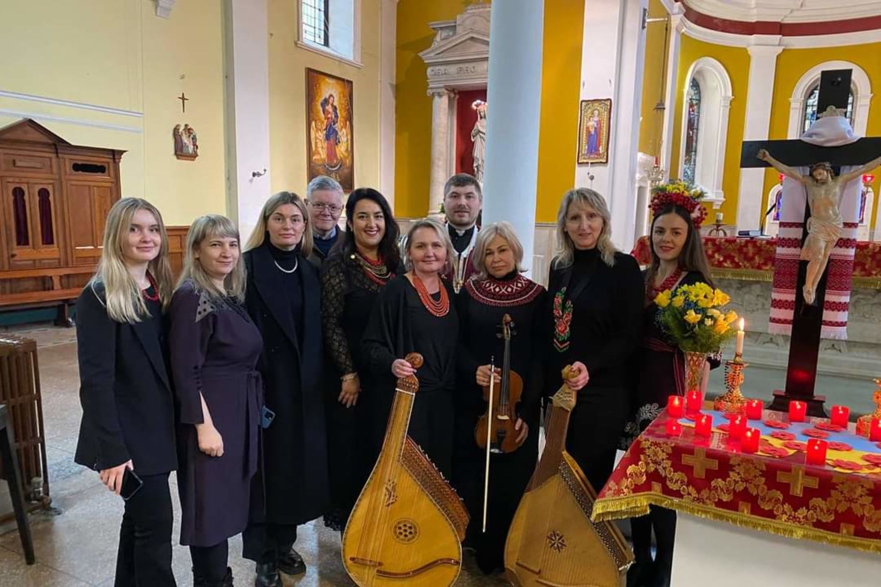 В Ірландії помолилися Хресну дорогу в&nbsp;другу річницю повномасштабного вторгнення