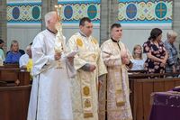 Владика Микола Бичок у&nbsp;Мельбурні висвятив двох дияконів