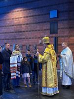 &laquo;Ви&nbsp;перші маєте бути там. Там побачите Бога&raquo;,&nbsp;&mdash; владика Богдан Дзюрах до&nbsp;українців у&nbsp;Франкфурті