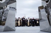 &laquo;Хрест, який зцілятиме рани України&raquo;: Глава УГКЦ освятив меморіал &laquo;Хрест Героїв&raquo; у&nbsp;Вишгороді