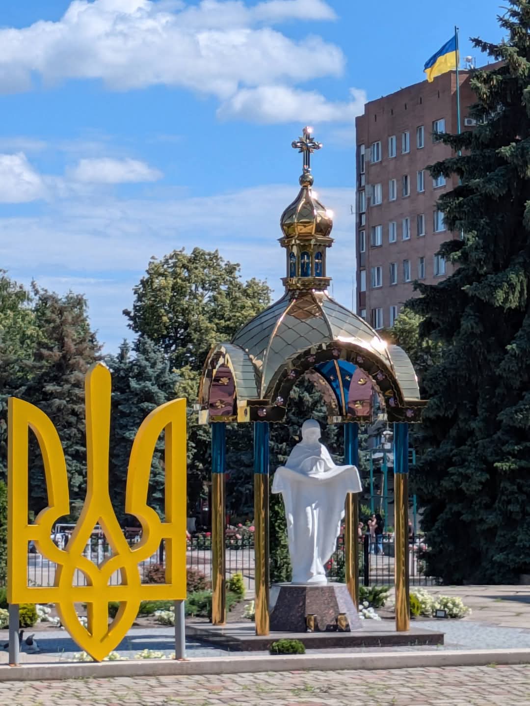 Молитва на Вервиці була проведена на Центральному майдані в м. Берестин (Красноград) 27.06.2026