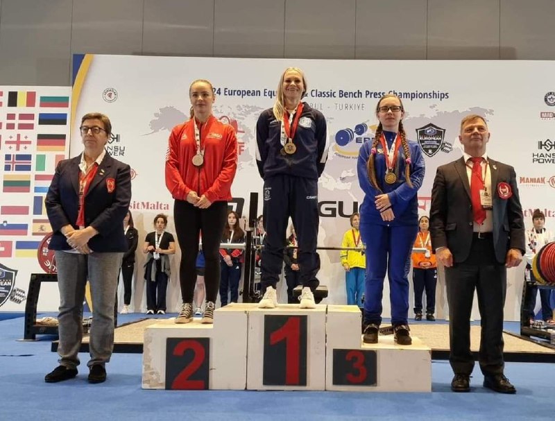 Представниця Луганщини – призер чемпіонату Європи з класичного жиму лежачи Представниця Луганщини – призер чемпіонату Європи з класичного жиму лежачи