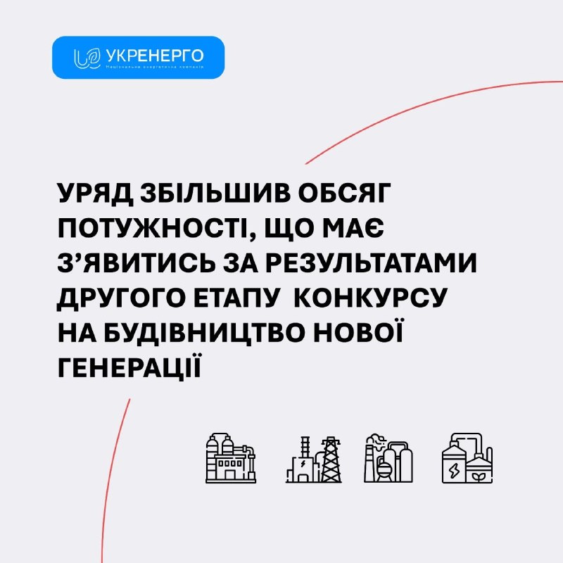 Нової генерації буде більше. Кабінет Міністрів вніс зміни до постанови щодо проведення Конкурсу на будівництво нової генеруючої потужності Нової генерації буде більше. Кабінет Міністрів вніс зміни до постанови щодо проведення Конкурсу на будівництво нової генеруючої потужності
