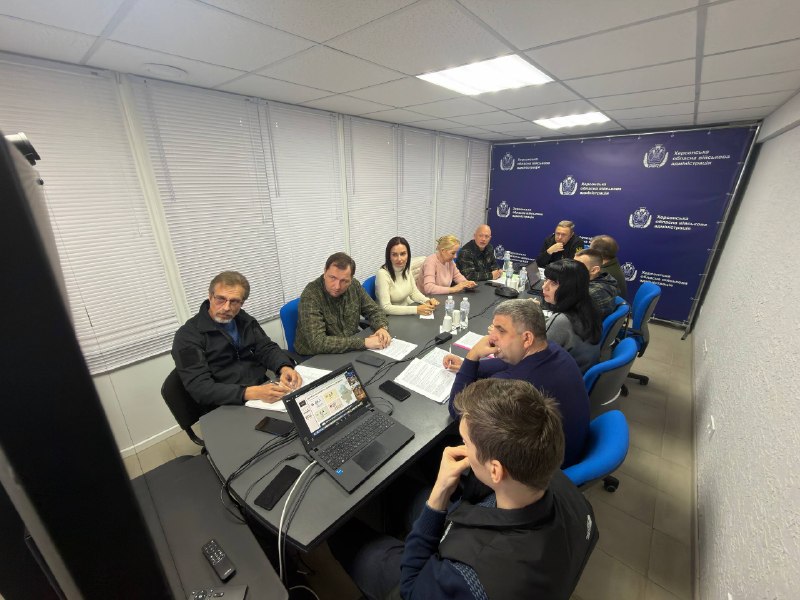 Відбулась онлайн-нарада з питань евакуації та розселення населення під головуванням заступника Керівника... Відбулась онлайн-нарада з питань евакуації та розселення населення під головуванням заступника Керівника...