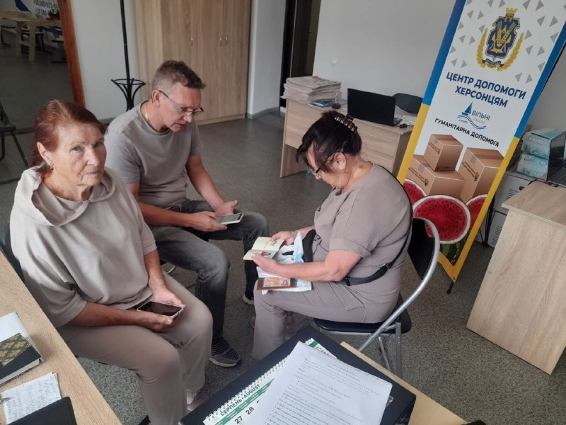 Координаційний центр «Вільні разом» у Житомирі продовжує системну підтримку ВПО з Херсонщини. Координаційний центр «Вільні разом» у Житомирі продовжує системну підтримку ВПО з Херсонщини.