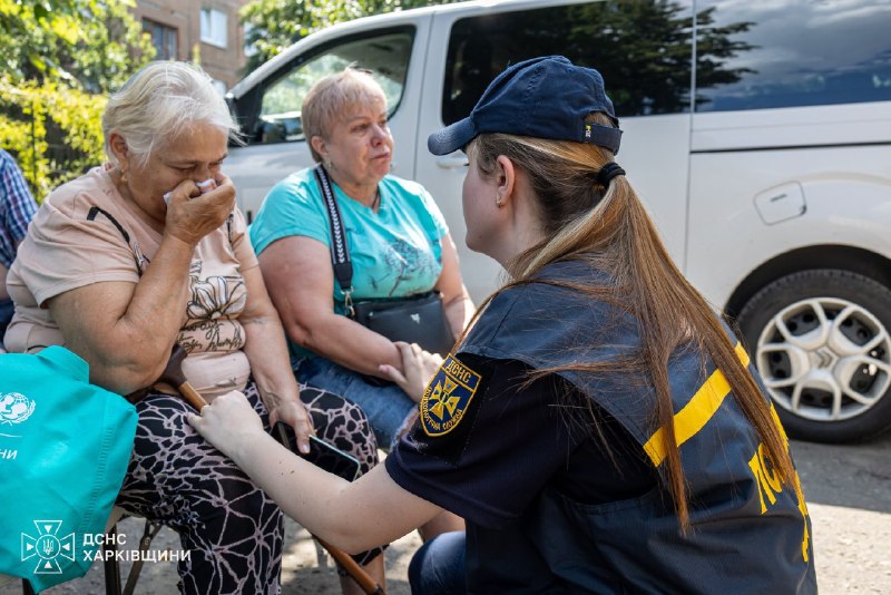 📌На Харківщині триває обов'язкова евакуація мешканців прифронтових громад 📌На Харківщині триває обов'язкова евакуація мешканців прифронтових громад