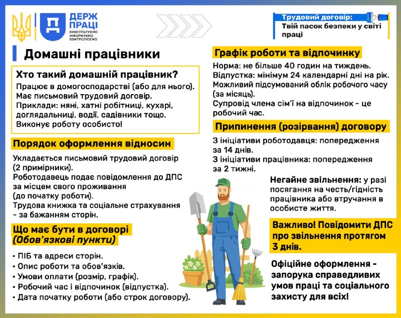 Офіційне працевлаштування домашніх працівників: правила оформлення та гарантії. Офіційне працевлаштування домашніх працівників: правила оформлення та гарантії.