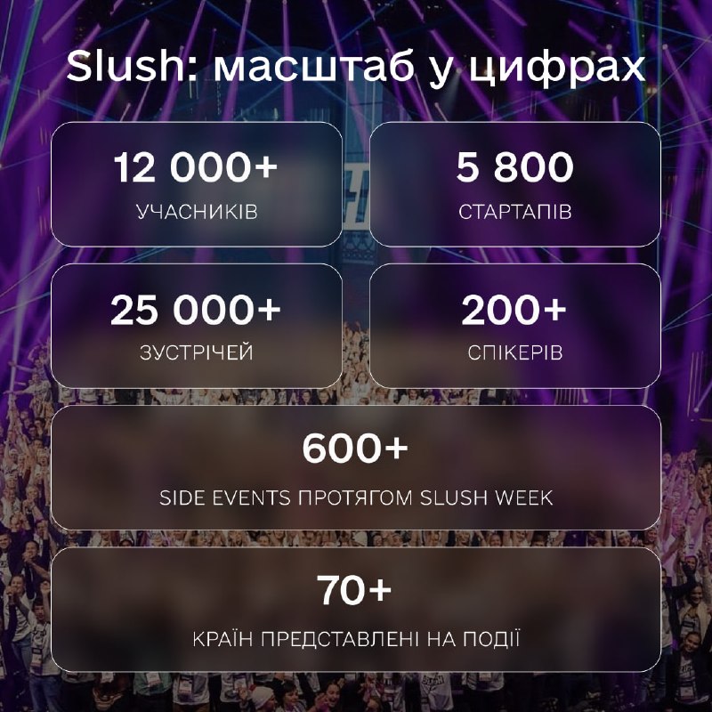 🇫🇮 Представте Україну на Slush 2026: стартує відбір стартапів на конференцію у Гельсінкі 🇫🇮 Представте Україну на Slush 2026: стартує відбір стартапів на конференцію у Гельсінкі