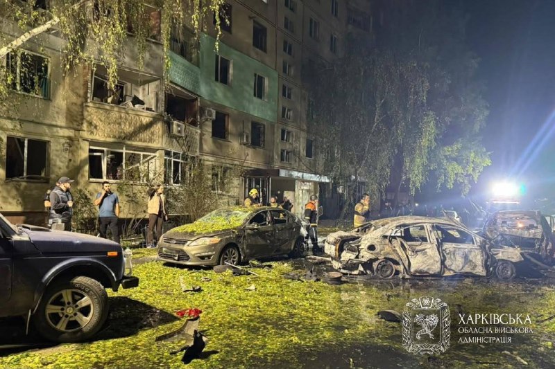 📍 Протягом минулої доби ворожих ударів зазнали м. Харків і 22 населені пункти Харківської області. 📍 Протягом минулої доби ворожих ударів зазнали м. Харків і 22 населені пункти Харківської області.