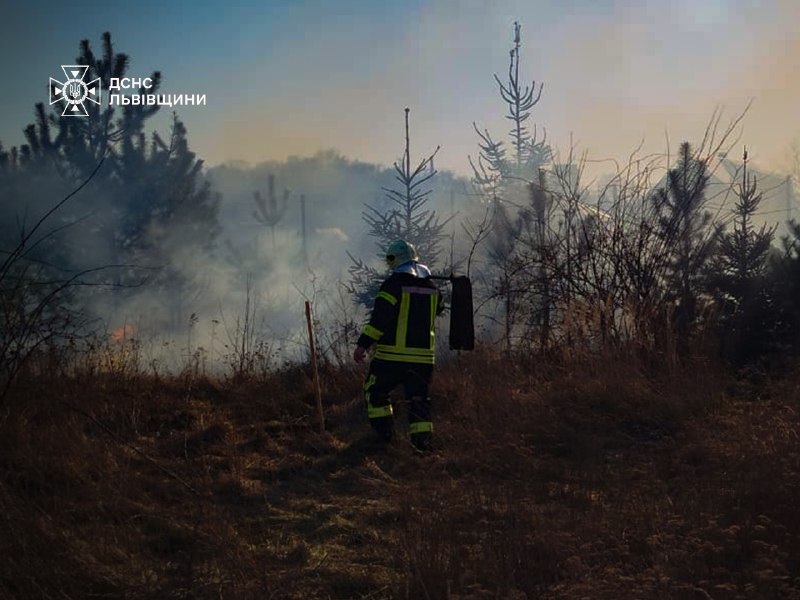 🔥Палає сухостій – посеред зими! Рятувальники Волині та Львівщини ліквідували десятки займань сухої трави, які охопили гектари екосистем 🔥Палає сухостій – посеред зими! Рятувальники Волині та Львівщини ліквідували десятки займань сухої трави, які охопили гектари екосистем