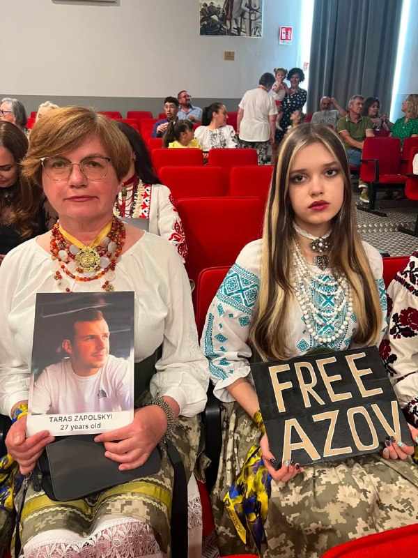 🇮🇹🇺🇦Родини загиблих захисників Маріуполя нагадали про полонених «азовців» під час міжнародної місії в Італії 🇮🇹🇺🇦Родини загиблих захисників Маріуполя нагадали про полонених «азовців» під час міжнародної місії в Італії