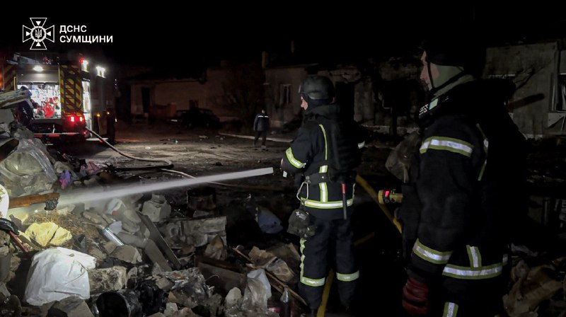 росія атакувала Сумщину — рятувальники працювали на місці влучання
Ударні БпЛА атакували цивільну інфраструктуру Шосткинської громади. росія атакувала Сумщину — рятувальники працювали на місці влучання
Ударні БпЛА атакували цивільну інфраструктуру Шосткинської громади.