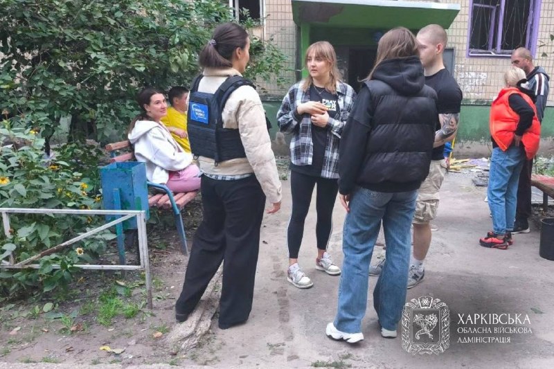 ⚠️Відучора усуваємо наслідки ворожого обстрілу у Слобідському районі Харкова. ⚠️Відучора усуваємо наслідки ворожого обстрілу у Слобідському районі Харкова.