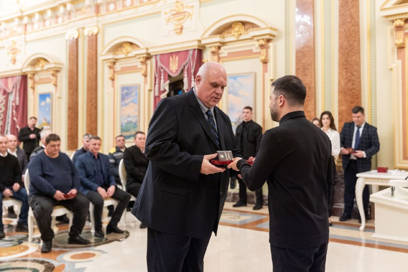 ⚡️Президент України Володимир Зеленський відзначив атомників з нагоди професійного свята ⚡️Президент України Володимир Зеленський відзначив атомників з нагоди професійного свята