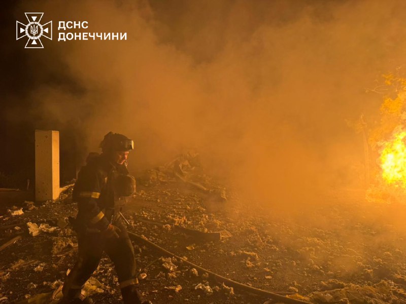 #Донеччина: внаслідок російських обстрілів поранена 1 людина, виникли численні пожежі
▫с #Донеччина: внаслідок російських обстрілів поранена 1 людина, виникли численні пожежі
▫с