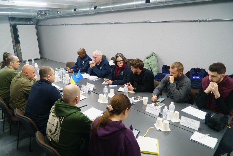 На Херсонщині з робочим візитом побувала делегація Управління з координації гуманітарних справ Організації... На Херсонщині з робочим візитом побувала делегація Управління з координації гуманітарних справ Організації...