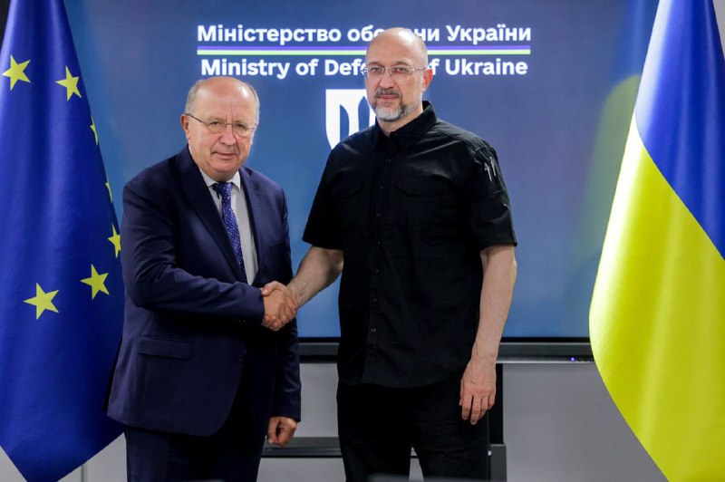 🇺🇦🇪🇺 Змістовна зустріч у Києві з єврокомісаром з питань оборони та космосу Андрюсом Кубілюсом. 🇺🇦🇪🇺 Змістовна зустріч у Києві з єврокомісаром з питань оборони та космосу Андрюсом Кубілюсом.