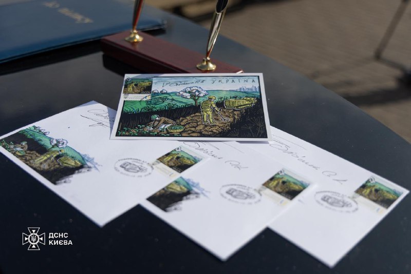 ❗️На Майдані Незалежності у Києві «Укрпошта» презентувала нову поштову марку, присвячену українським саперам
Випуск «Повертаємо до життя ❗️На Майдані Незалежності у Києві «Укрпошта» презентувала нову поштову марку, присвячену українським саперам
Випуск «Повертаємо до життя