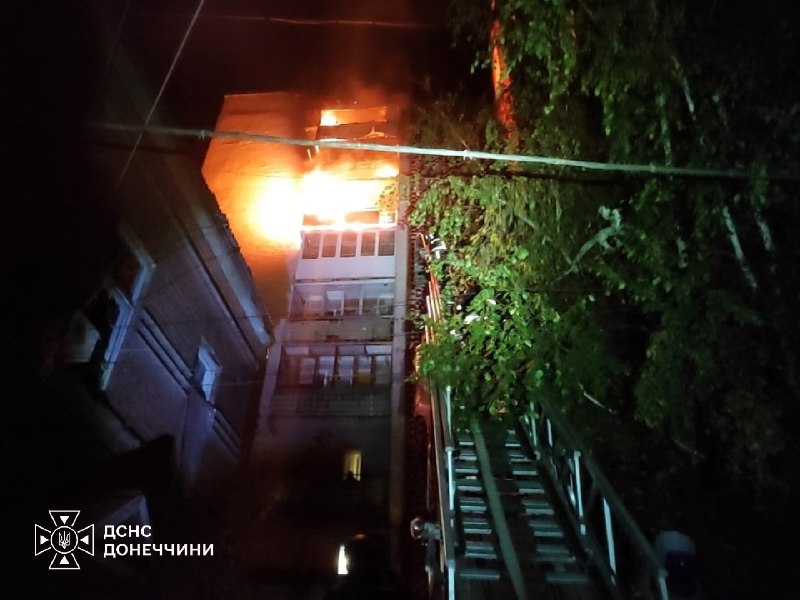 #Донеччина: внаслідок російських обстрілів поранена людина
▪Краматорський район від вечора до ранку перебував під ворожим вогнем #Донеччина: внаслідок російських обстрілів поранена людина
▪Краматорський район від вечора до ранку перебував під ворожим вогнем