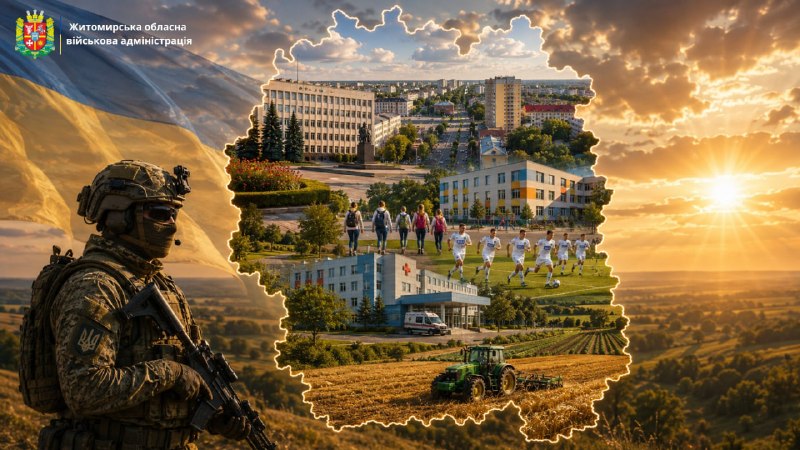 За перші п’ять місяців 2026 року Житомирщина спрямувала на потреби сектору безпеки та оборони понад 425 мільйонів... За перші п’ять місяців 2026 року Житомирщина спрямувала на потреби сектору безпеки та оборони понад 425 мільйонів...