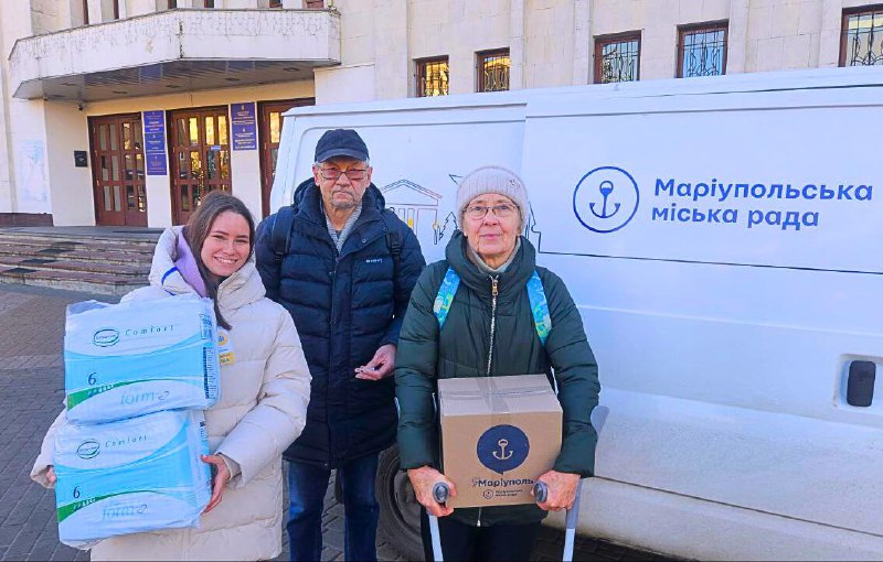 🚚🫶Допомога за десятки кілометрів: завдяки проєкту "ЯМаріуполь. Поруч з тобою" маріупольці у віддалених громадах отримують підтримку 🚚🫶Допомога за десятки кілометрів: завдяки проєкту "ЯМаріуполь. Поруч з тобою" маріупольці у віддалених громадах отримують підтримку