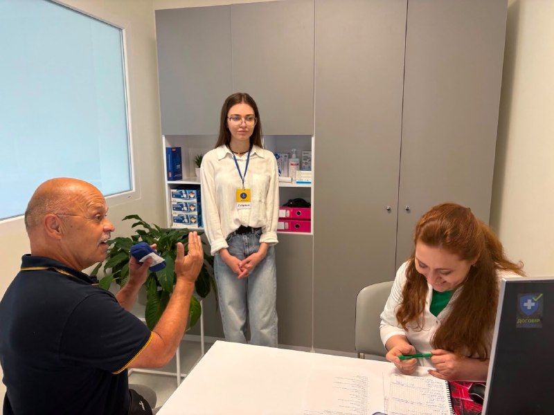 🏥🪖Ветерани проходять скринінг здоров'я у медхабі «ЯМаріуполь. Здоров'я» 🏥🪖Ветерани проходять скринінг здоров'я у медхабі «ЯМаріуполь. Здоров'я»