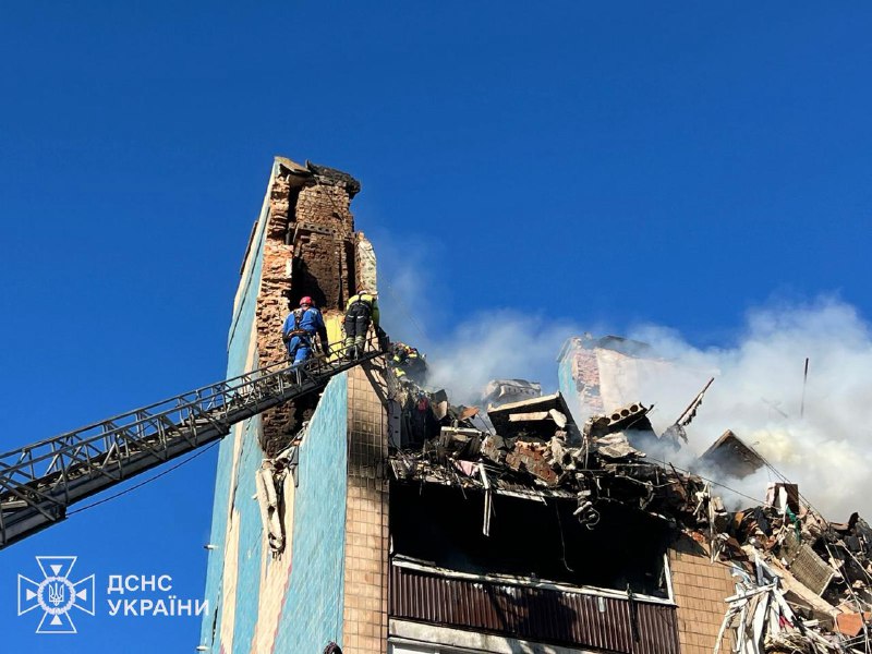 ❗До 20 людей, з яких 2 дитини, зросла кількість загиблих внаслідок російського ракетного удару по Тернополю
Аварійно-рятувальні роботи тривають ❗До 20 людей, з яких 2 дитини, зросла кількість загиблих внаслідок російського ракетного удару по Тернополю
Аварійно-рятувальні роботи тривають