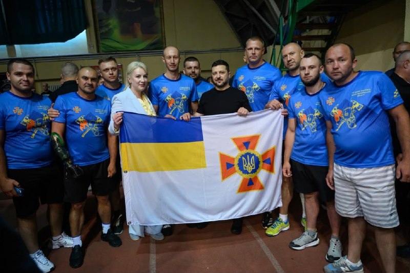 ❗Напередодні в Івано-Франківську відбулися обласні спортивні змагання «Воля до життя», які відвідав Президент України Володимир Зеленський ❗Напередодні в Івано-Франківську відбулися обласні спортивні змагання «Воля до життя», які відвідав Президент України Володимир Зеленський