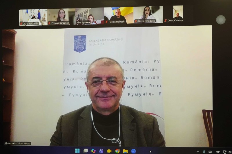 Посольство Румунії в Україні та Луганська ОДА обговорили спільні проєкти та подальше співробітництво Посольство Румунії в Україні та Луганська ОДА обговорили спільні проєкти та подальше співробітництво