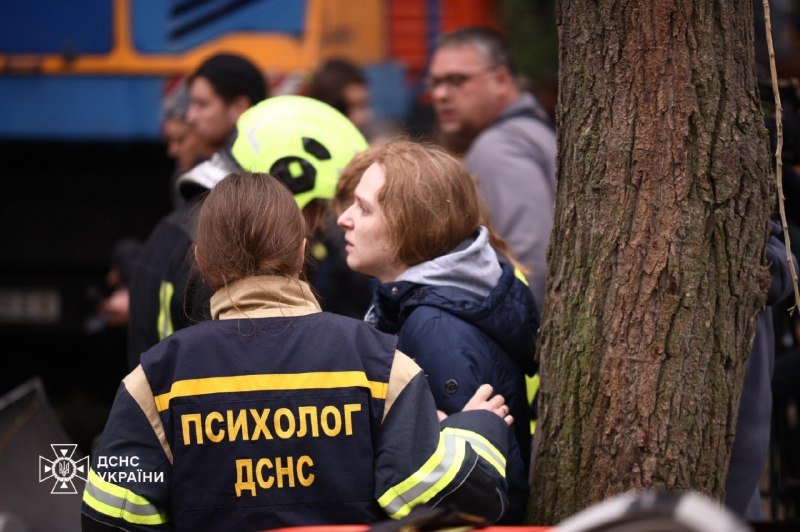 ‼️У Києві понад 40 людей отримали психологічну допомогу від психологів ДСНС ‼️У Києві понад 40 людей отримали психологічну допомогу від психологів ДСНС