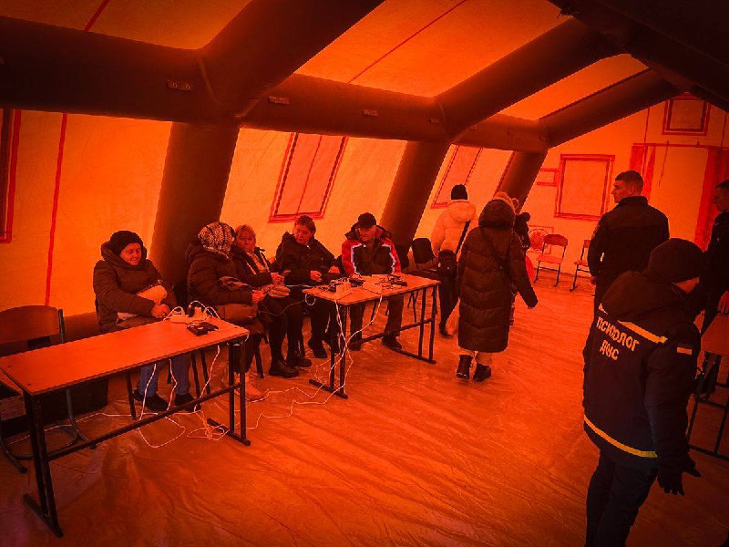 Перевірили роботу пунктів незламності на лівому березі Києва та у Київській області Перевірили роботу пунктів незламності на лівому березі Києва та у Київській області