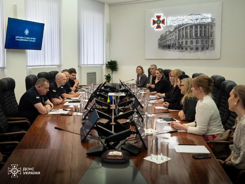 🤝Міжнародна підтримка України у сфері цивільного захисту продовжує посилюватися 🤝Міжнародна підтримка України у сфері цивільного захисту продовжує посилюватися