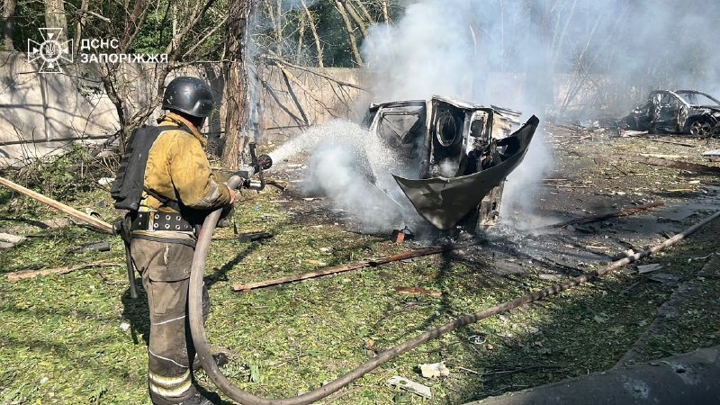 Війська рф здійснили авіаудари по Запоріжжю: попередньо, загинула 1 людина, ще двоє травмовані! Війська рф здійснили авіаудари по Запоріжжю: попередньо, загинула 1 людина, ще двоє травмовані!